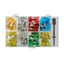 Assortiment de fusibles v&eacute;hicules, 101pi&egrave;ces