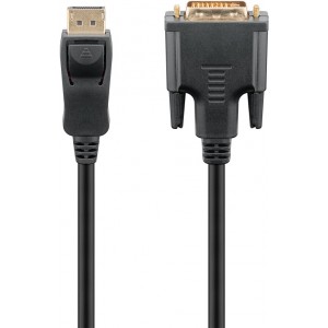 C&acirc;ble adaptateur DisplayPort/DVI-D Dor&eacute;