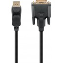 C&acirc;ble adaptateur DisplayPort/DVI-D Dor&eacute;