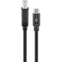 C&acirc;ble USB-C&trade; vers B, Noir
