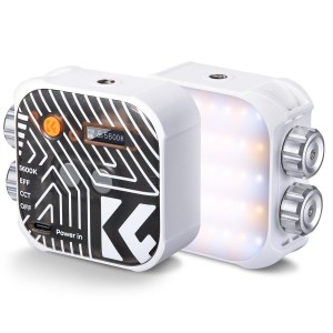 K&F Led portable 40 led Blanc