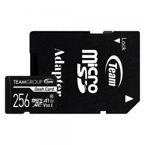 Dash Micro SDHC UHS-I U1 C10 Memory Card 256GB (U3 V30 A1)